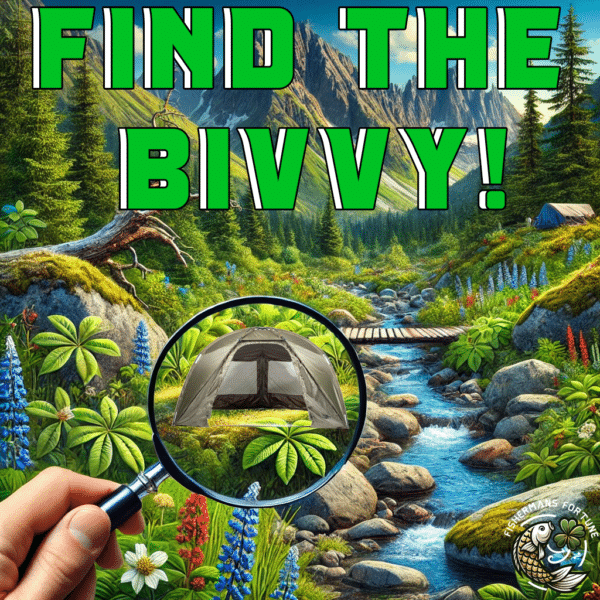 FIND THE BIVVY GAME - NASH TITAN HIDE 2024 - COMP ENDS WHEN FOUND