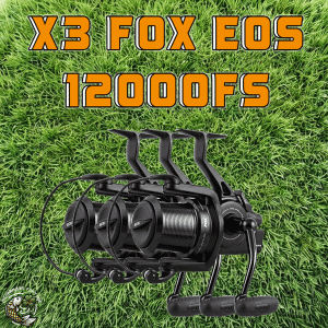 x3 Fox - EOS 12000FS Reel - LOWER ODDS - DRAWN ONCE SOLD