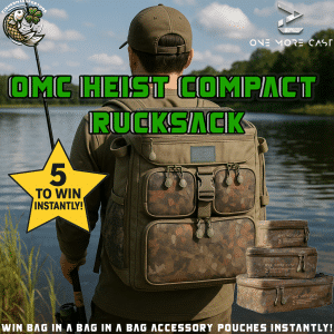 OMC Heist Compact Rucksack MAIN PRIZE + 5 TO WIN INSTANTLY + BAG IN A BAG IN A BAG INSTANT WINS
