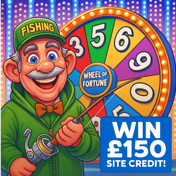 'WHEEL OF FORTUNE' SITE CREDIT - £150 SITE CREDIT MAIN PRIZE