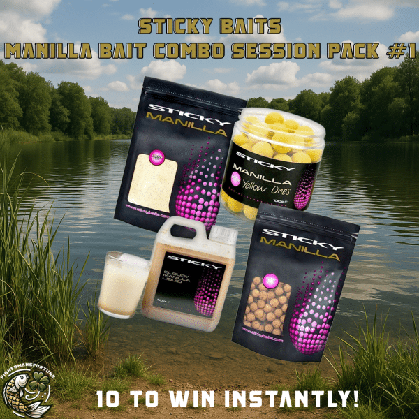 Sticky Baits - Manilla Bait Combo session pack #1 MAIN PRIZE - 10 TO WIN INSTANTLY